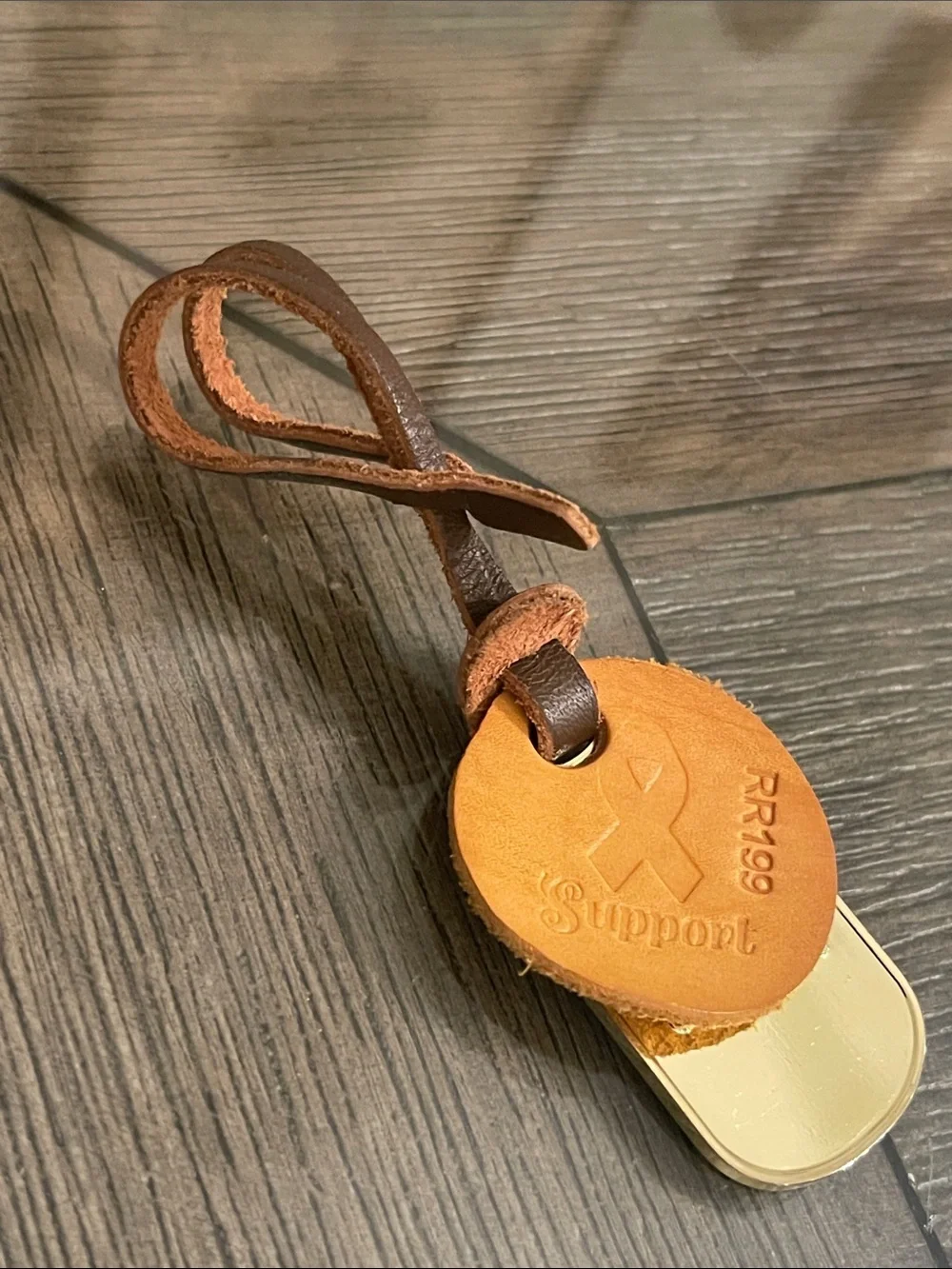 R. Riveter Signature Support Tag and Metal Dog Tag - Bag Hangtag